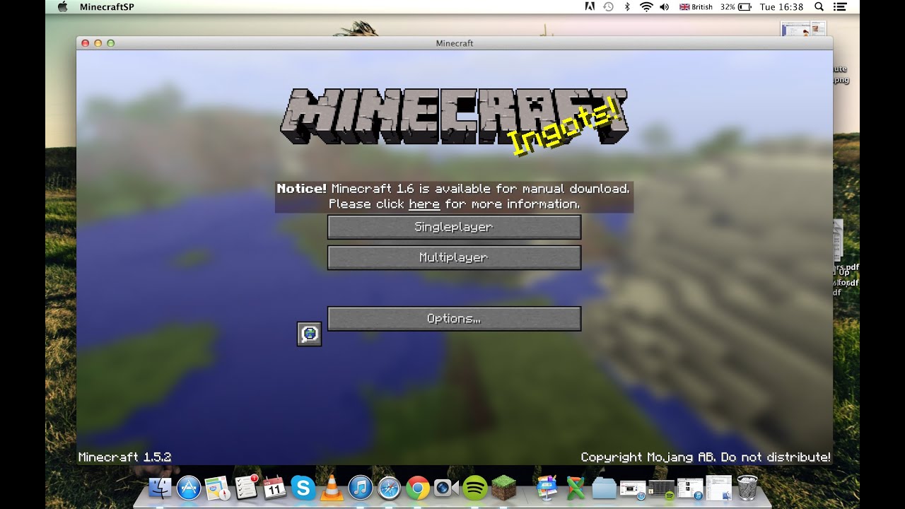 Minecraft for mac mojang